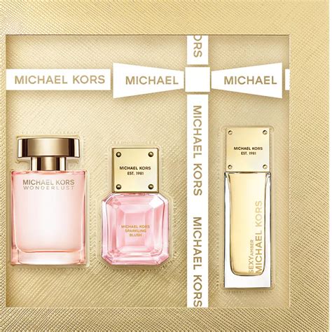 michael kors miniatures gift set|Michael Kors wonderlust set.